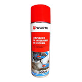Espuma Limpiadora Interiores (plasticos Y Vidrios) Wurth 500