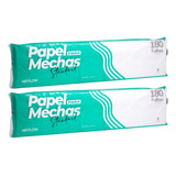 2 Pacotes Papel Para Mechas Standard 11x47cm 360 Folhas 