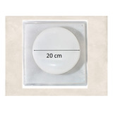 Molde Para Gelatina Circulo 20 C.m Blanco 