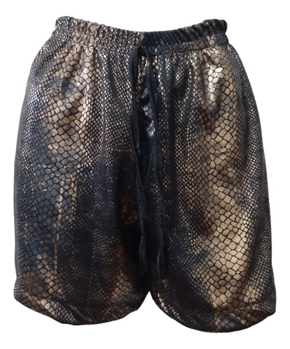 4 Shortes Femininos Animal Print