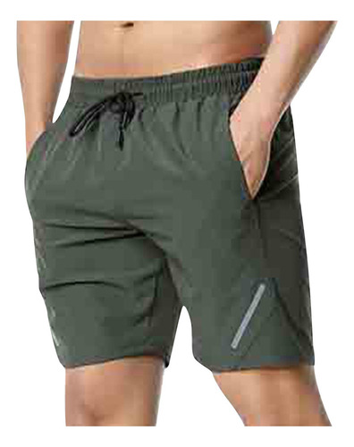 A) Pantalones Cortos Deportivos For Hombres For Correr,