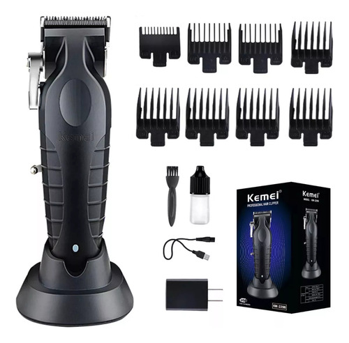 Kemeil 2296 Trimmer Maquina Para Cortar Cabello Profesional