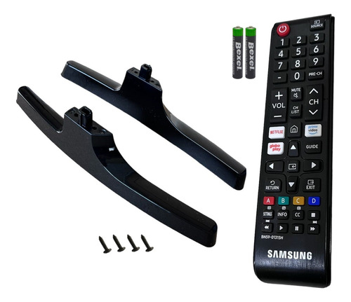 Base Pedestal + Controle Remoto Tv Samsung Un32j4290ag