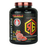 Red Gold, Red Whey, Proteína Hidrolizada, 5lbs Sabor Fresa