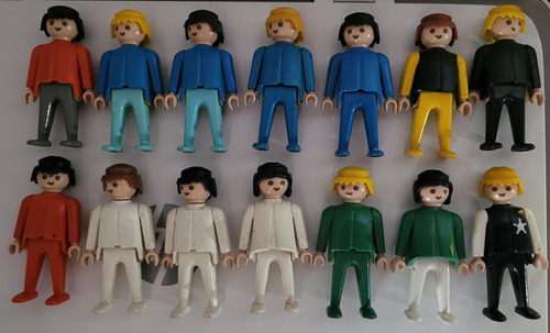 Lote Playmobil 14 Figuras '1974