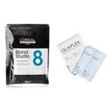 Kit Tratamiento Y Decolorante Blonde Studio L'oreal De 50gr