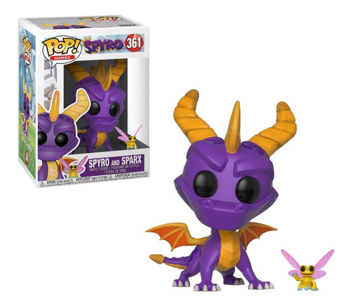 Funko Pop Spyro The Dragon: Spyro And Sparx