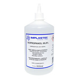 Álcool Isopropílico 99,8% Puro Isopropanol 500ml Implastec