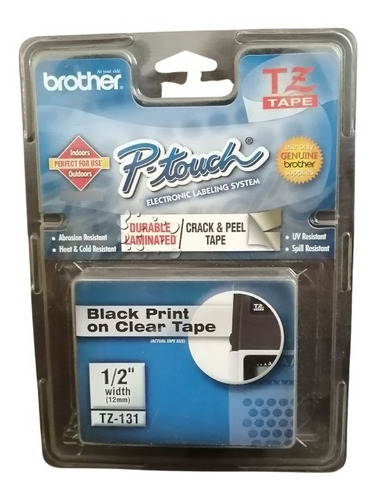 Cinta Para Rotulador Brother Tz131