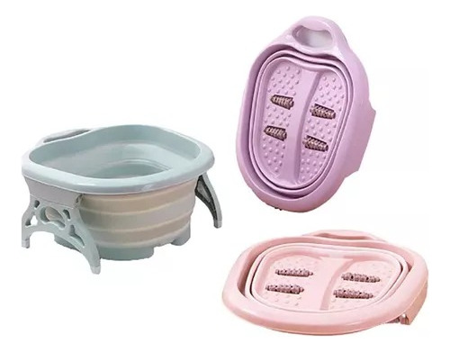 Tina Spa Para Pedicure Bañera Plegable Portátil Hidromasaje