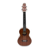 Ukelele Soprano Magma Mks30 De Madera Sapeli Con Cenefa 