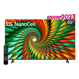 Pantalla LG Nanocell 4k Smart Tv Con Thinq Ai 65nano77sra