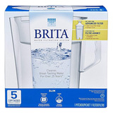 Brita Jarra De Agua, Delgada, De Capacidad,