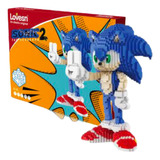 Sonic The Hedgehog Wonder Super Set Bloques Armables 3d 