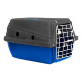 Caixa De Transporte Cães/ Gatos Azul Nº2 - Dog Lar 