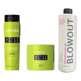 Blow Out Biotina Cap. + Shampoo Y Mascara Bekim After Color