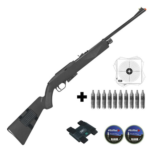 Espingarda De Pressão 4.5mm Crosman + Porta Chumbo +10un.co2