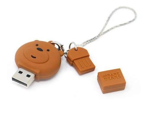 Memoria Usb 32gb Muñeco Oso Escandaloso