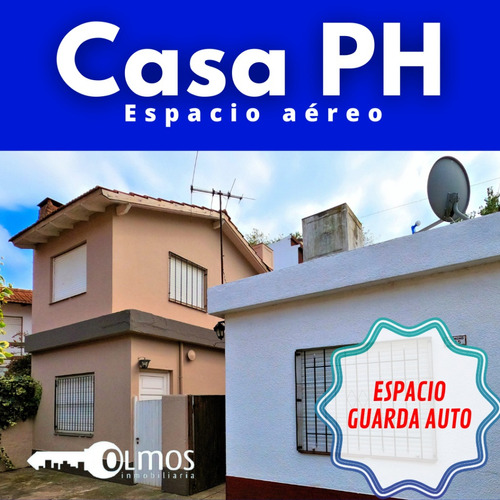 Casa Con Espacio Aéreo  Espacio Para Auto. Sin Expensas.