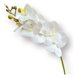 Orquídea De Silicone Com 6 Flores Toque Real 70cm