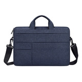 Bolso Notebook, De  16  Gris Claro Y Oscuro Y Azul (calidad)