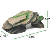 Pinvnby Plataforma De Tortuga Basking Hábitat Rock Acuarios