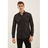 Camisa Basic Night Hombre Airborn