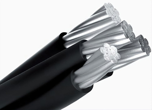 Cable Preensamblado Aluminio 3x50/50+25 Xlpe Cimet 25 Metros