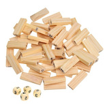 Jenga Juego De Mesa Madera 48 Piezas Ekipofertas