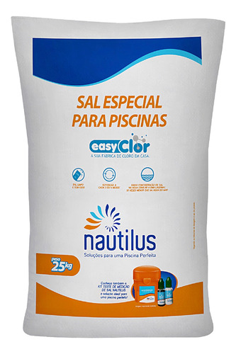 Sal Especial Para Piscinas Easyclor Nautilus - 25kg