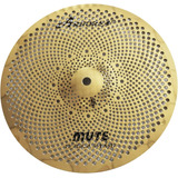 Platillo De Bajo Volumen 10â Splash Mute Cymbal Gol...