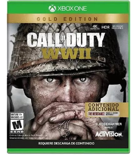 Call Of Duty Wwii Gold Edition Xbox One/series 25 Dígitos