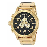 Reloj Casual De Cuarzo, Acero Inoxidable Nixon Para Hombres,