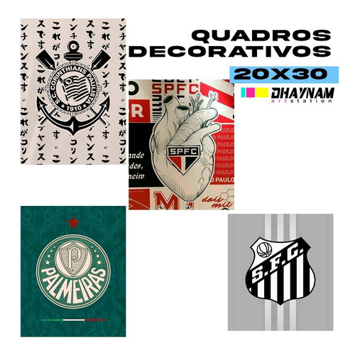 Quadro Decorativo De Times