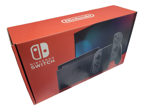 Nintendo Switch Gray Nacional Desbl. 256gb Cheio De Jogos!!!