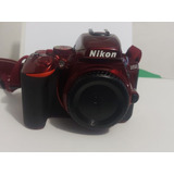 Nikon D5500 Dslr Color  Rojo