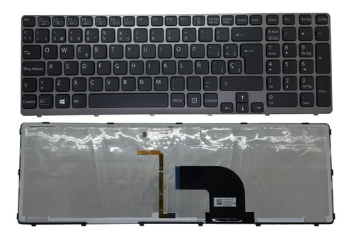 Teclado Negro Para Sony Vaio Sve15 Sve151g13m