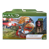 Vehículo Halo Wars + Figura Shade Turret Con Grunt Assault