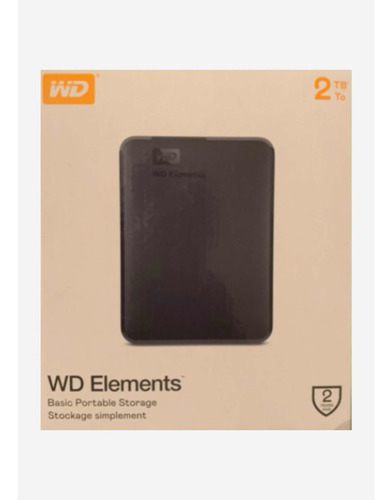 Disco Duro Externo Wd Elements 2 Tb (leer Descripción)