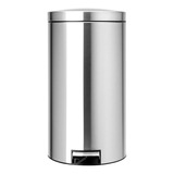 Bote De Basura Con Pedal, Bin, 40 Lt. Acero Marca Brabantia Color Gris