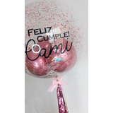 Vinil Adhesivo Para Personalizar Globos Burbuja 10u