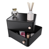 Organizador De Maquillaje Con Cajones Giratorios: Caja De Al