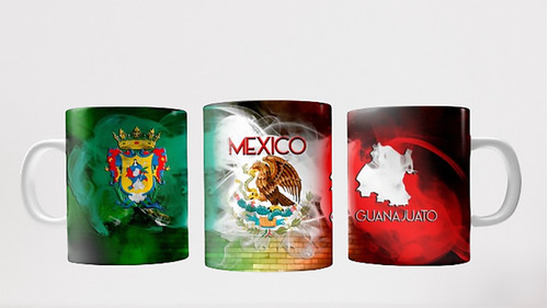 Taza Estampada Estados De La Republica Mexicana