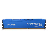 Memória Ram Fury Ddr3 Color Azul  4gb 1 Hyperx Hx316c10f/4