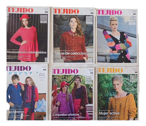 Revistas  11 Pack/ Lote Tejido 2013 Clarin  Especial Macramé