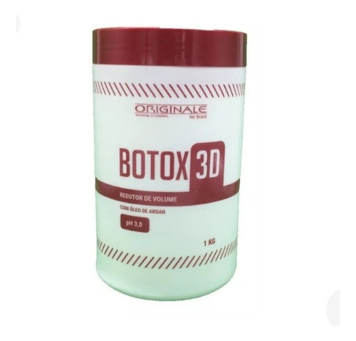 Botox 3d Redutor Volume C/óleo Marroquino Argan 1kg