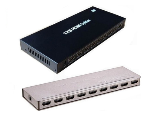 Splitter Conmutador De Video Hdmi 8 Salidas 3d/4k