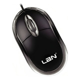 Mouse Lbn Con Cable  Luz Y Sensor Optico