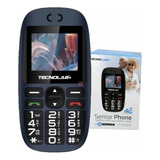 Teléfono Senior Tecnolab 4g Bt 1.7 Adulto Mayor Tl486