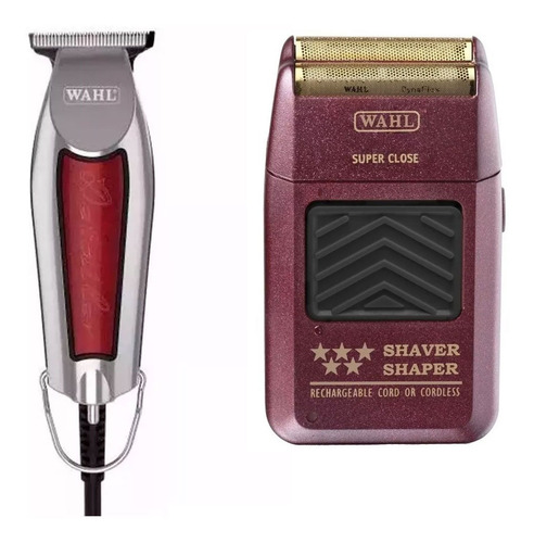 Combo Kit Wahl 5 Star Shaver Shaper, Trimmer Detailer 11 Pz